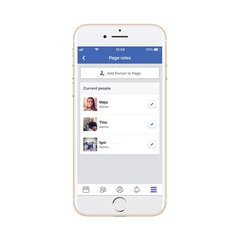 How To Add Admin To Facebook Page On Iphone Facebook Mobile Apps A