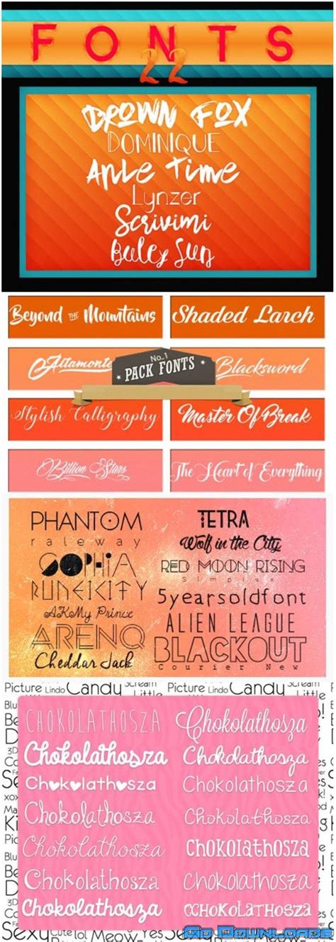 150 Awesome Fonts Collection Free Download Official