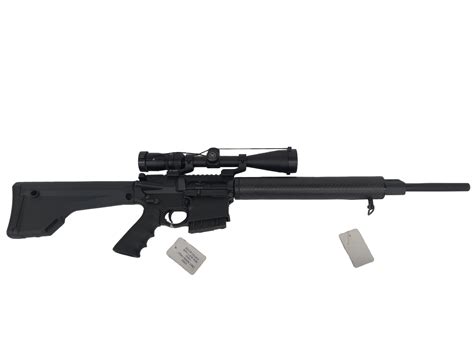 Like New Dpms Lr Gii Ar 10 308win Semi Auto Rifle Wvortex 4 12x44
