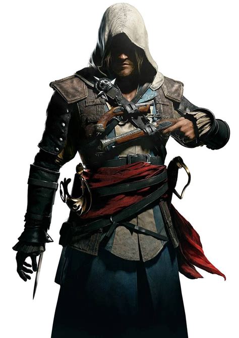 Edward Kenway Video Games Artwork Assassins Creed Black Flag