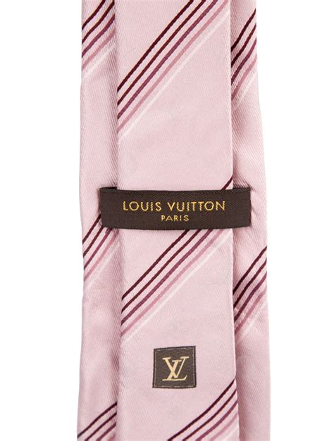Louis Vuitton Silk Printed Tie Suiting Accessories Lou225210 The