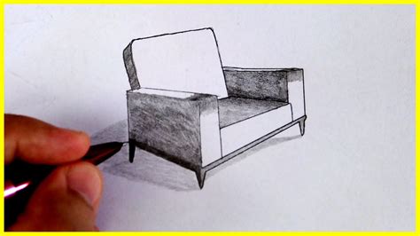 Drawing A Chair In Two Point Perspective Drawing 2 Point Perspective