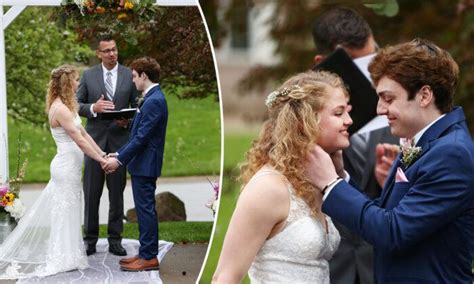 ‘god Wants You Guys Together Teen With Terminal Cancer With Months To Live Marries High School