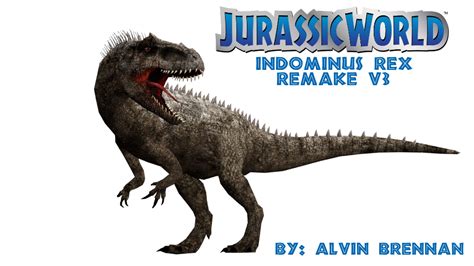 Indominus Rex Jurassic World Remake V3 By Gorgongorgosaurus On Deviantart