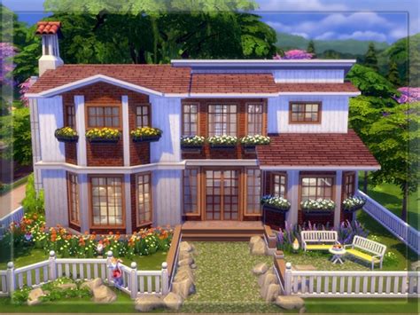 The Sims Resource V 08 Fully Furnished House By Vidia • Sims 4 Downloads
