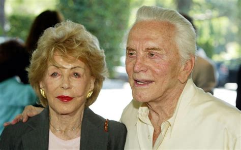 I'm here again with anne douglas! The secret to Kirk and Anne Douglas's 63-year marriage ...