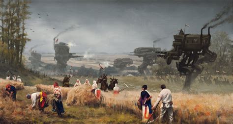 Scythe By Jakub Rozalski Concept Artist And Illustrator For Scythe