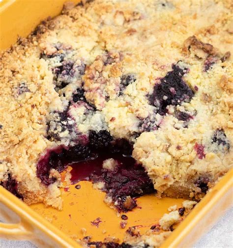 Easy Blackberry Cobbler With Cake Mix Healthy Life Trainer