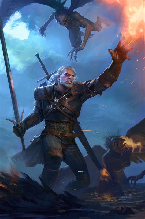 Pin By Rachel Franzen On Witcher Art In 2019 The Witcher The Witcher
