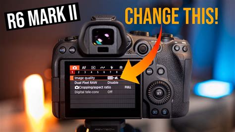 The Best Settings For The Canon R6 Mark Ii Youtube