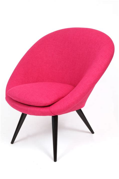 Upgrade your living room style with our modern accent and armchairs. Tickled Pink Italian Lounge Chairs | red modern furniture