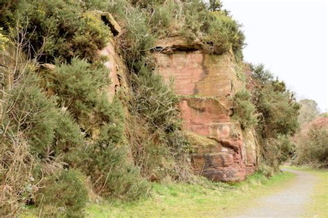 Old Sandstone Quarry Scrabo © Albert Bridge Geograph Britain