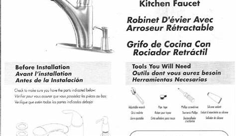 Water Ridge Kitchen Faucet Manual | Interior Design