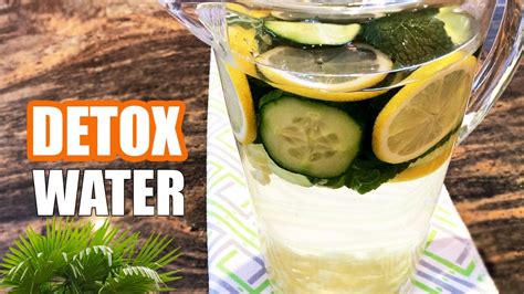 Detox Water For Weight Loss My Secret Infused Water Recipe Youtube