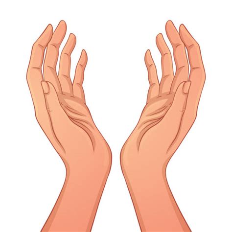 Woman Praying Hands Clipart Image