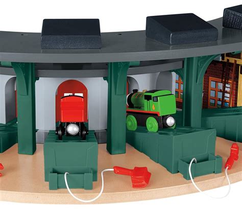 Thomas And Friends Train Wooden Wood Railway Deluxe Roundhouse Tidmouth