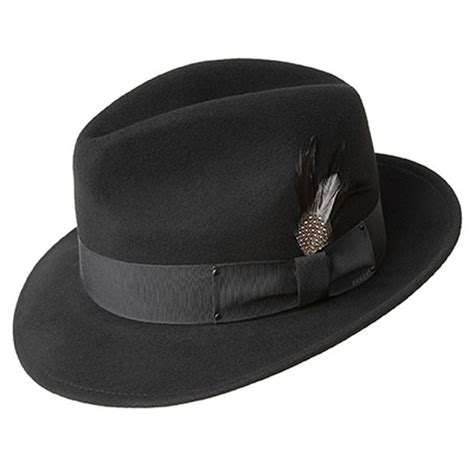 1920s Mens Hats 8 Popular Styles Soft Wool Felt Fedora Hat Closeout