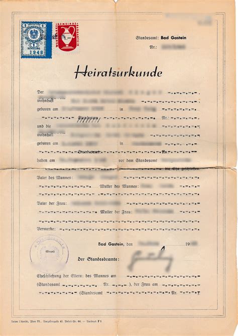 German Marriage Certificate Useful For Polish Citizenship Proves