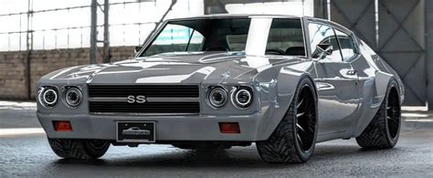 “classic” Chevy Chevelle Ss Widebody Digitally Hides Cool Secret