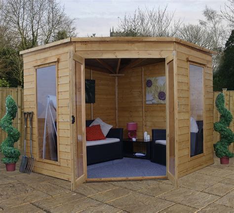 Cheap Corner Summerhouse Designs For Sale Online Gazebo Direct