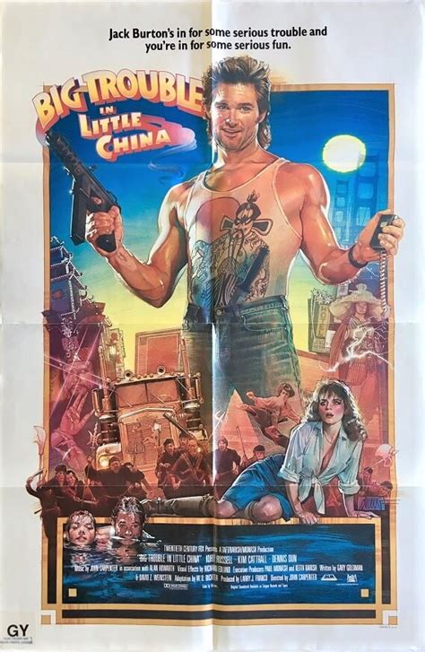 Big Trouble In Little China The Film Poster Gallery