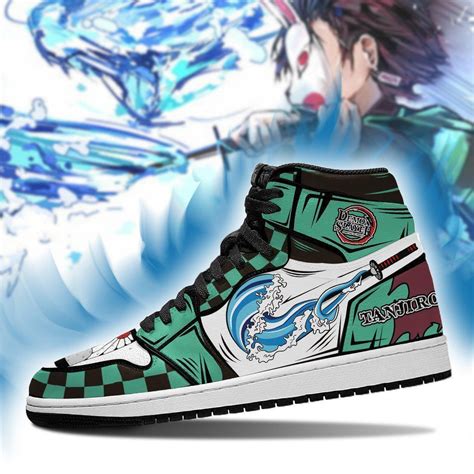 Kamado Tanjiro Air Jordan Demon Slayer Anime Custom Shoes M60