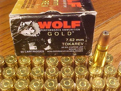 Box Wolf Gold 762x25 Tokarev Jktd Hollow Point For Sale At Gunauction