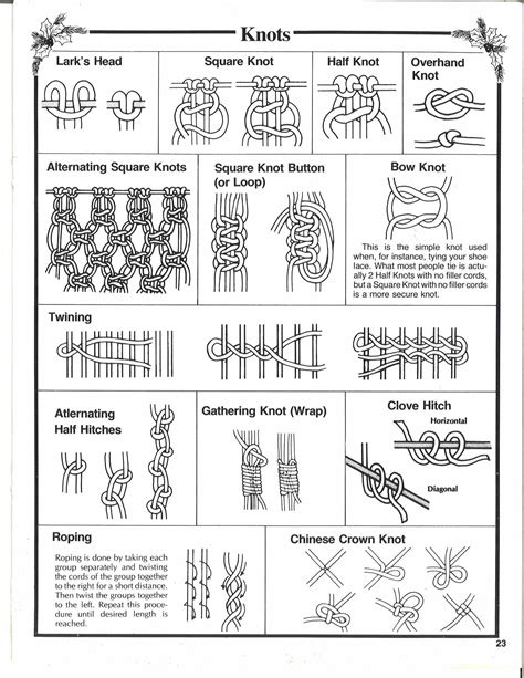 Free Printable Macrame Chair Patterns