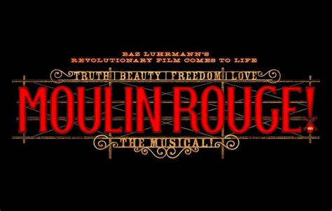 Moulin Rouge The Musical Will Come To Melbourne Australia