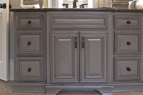 How to refinish bathroom cabinets photos. Bathroom cabinet refinishing--Updating high-end wood ...