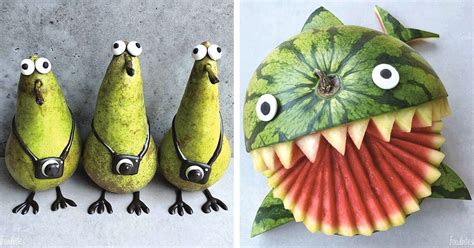 Food Artist Creates Beautifully Realistic Characters That Are Just Too