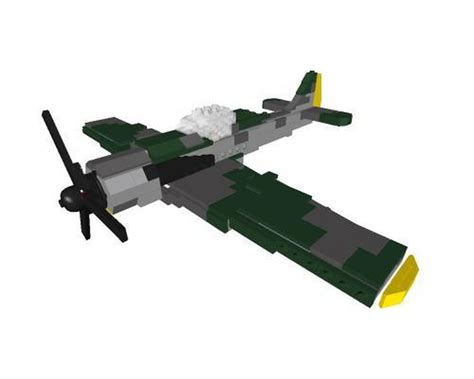 Lego Moc Focke Wulf Fw 190a3 By Thirdwigg Rebrickable Build With Lego