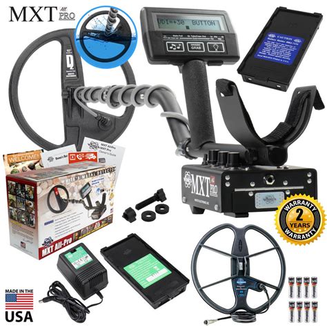 Whites Mxt All Pro Metal Detector With 10 Dd Search Coil And 13