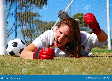 Angry Screaming Soccer Player Stock Photo Image 43708325