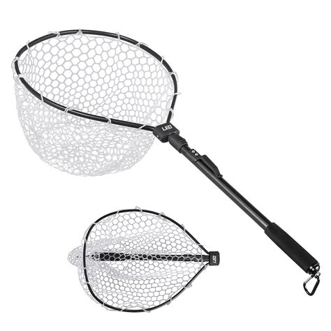 Collapsible Aluminum Alloy Fishing Net Folding Fish Landing Net With
