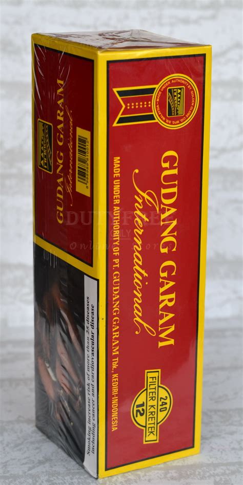 Gudang garam halim brown 20s clove cigarettestar volume: Gudang Garam (1คอตตอน) 12 ซอง - Dutyfreeonlinestore
