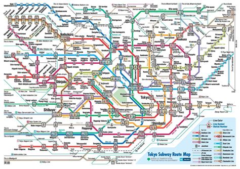 Wählen sie aus illustrationen zum thema tokio von istock. Tokio-transport-Karte - Tokyo öv-Karte (Kantō - Japan)