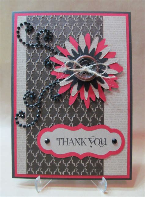 Discover how to say 'thank you for the flowers' with a polite message, including ideas for friends, family, and more. Savvy Handmade Cards: Layered Flower Thank You Card