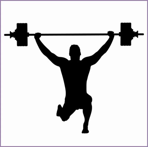 7 Overhead Squat Silhouette Work Out Picture Media Work Out Picture
