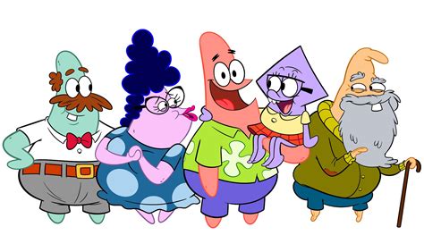 Nickalive Spongebob Ep Explains Why Patricks Parents Look