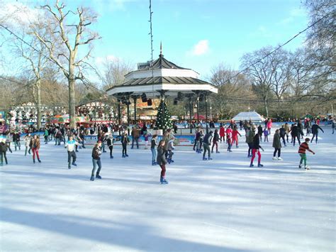 Ice Skating at Winter Wonderland - Hyde Park, London ♥ | Victoria's