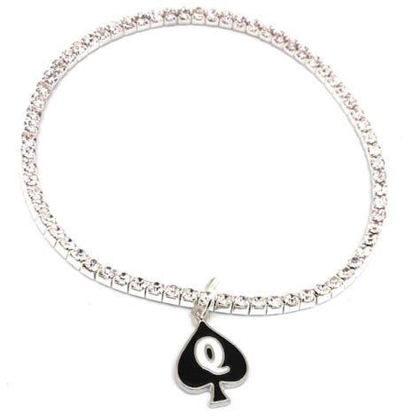Costume Anklets Fashion Queen Of Spades Qos Handmade Beaded Anklet Hot Wife Ankle Bracelet Qosa3
