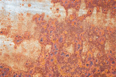 Rusted Metal Texture Of Old Red Rust Good Grunge Background