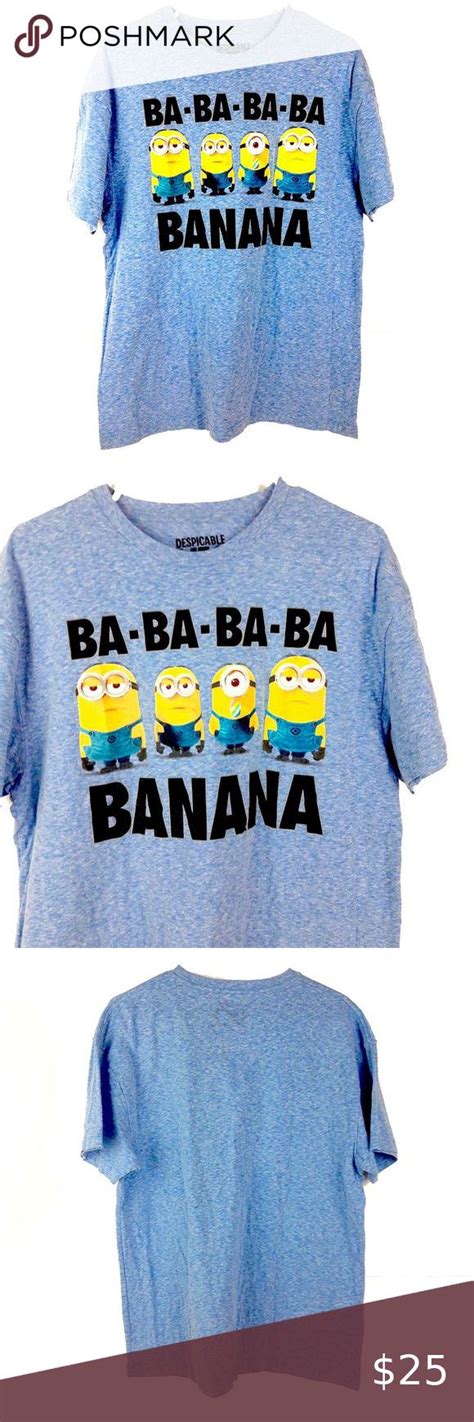 Despicable Me Minion Banana T Shirt Xl Minion Banana My Minion T Shirt