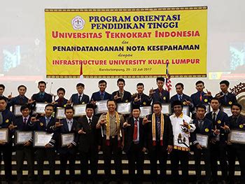 Iukl is the first infrastructure university in malaysia, which emphasizes the integration of both hard and soft aspects of infrastructure. Universitas Teknokrat Indonesia Jalin Kerjasama dengan ...
