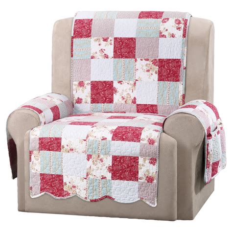 You can also adjust the height of the chair according to your work and comfort. Pink Heirloom Cottage Patchwork Recliner Furniture Cover ...