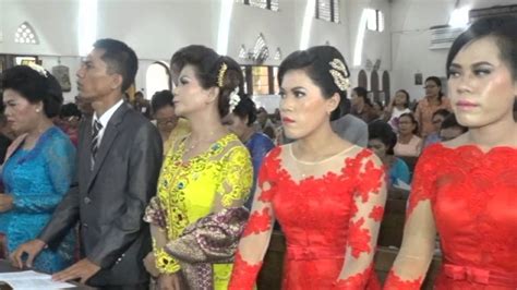 Pernikahan Heddon Santi Di Gereja St Laurentius P Siantar YouTube