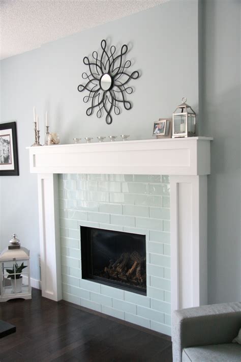 Glass Subway Tile Fireplace Surround Fireplace Guide By Linda