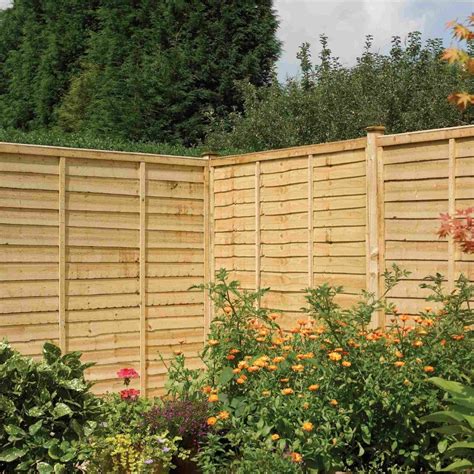 Rowlinson Traditional Pressure Treated Fence Panel Garden Street