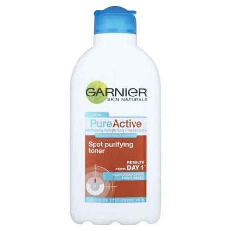 Garnier Skin Naturals Pure Active Toner 200ml Reviews 2021